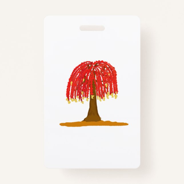 Crachá Pote verde de convite (Verso)