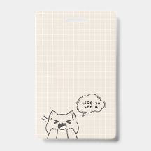 Prazer em Ver Você: Um Delicioso Design de Gato Fa