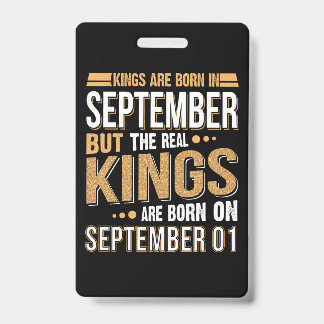 Crachá Presente de Aniversário | Rainhas São Nascidas Em 