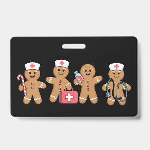 Crachá Presentes de Natal para Equipe de Enfermeiros de B