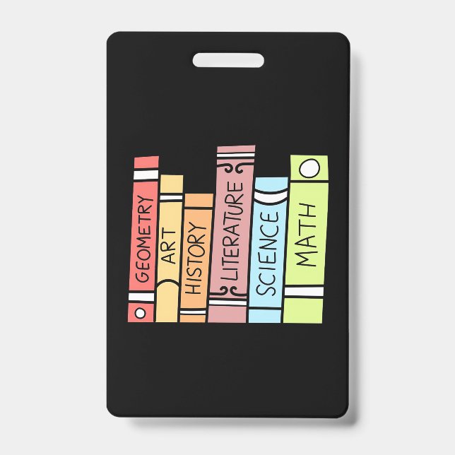 Crachá Presentes Professor | Volta às Aulas Ensino em Cas (Frente)