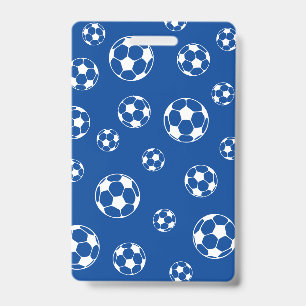 Crachá Professor de futebol Hall Pass cores da escola