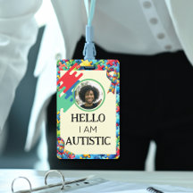 Pulseira de Alerta Médico de Autismo ID Criança ou