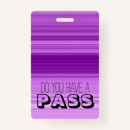 Crachá Púrpura de Sala Gráfico da Escola Púrpura