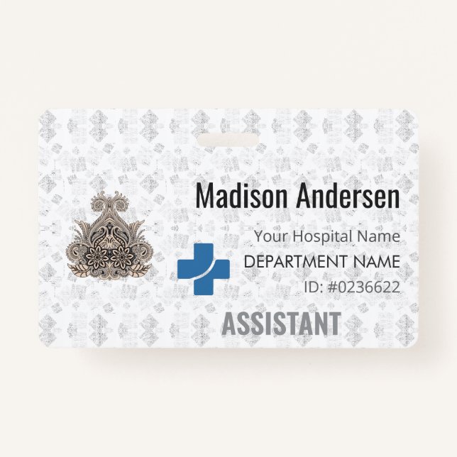 Crachá PVC resistente a perda - Employee.Event.Hor (Frente)