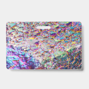 Crachá Rainbow Aura Crystals