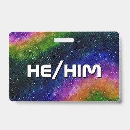 Crachá Rainbow Galaxy