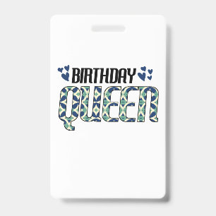 Crachá Rainha de Aniversário