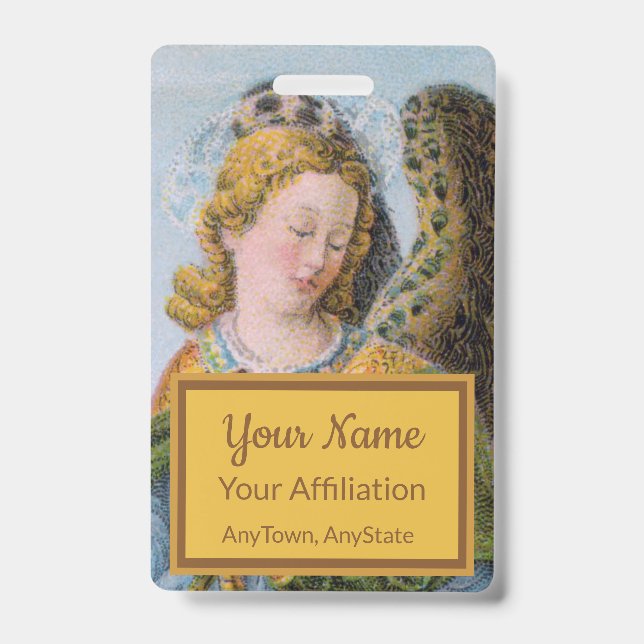 Crachá Raphael the Archangel (pormenor; M 017) (Front)