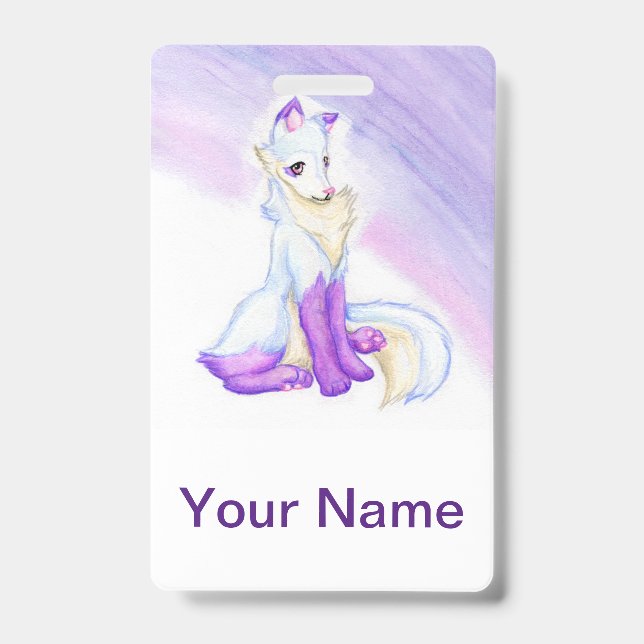 Crachá Raposa (Frente)