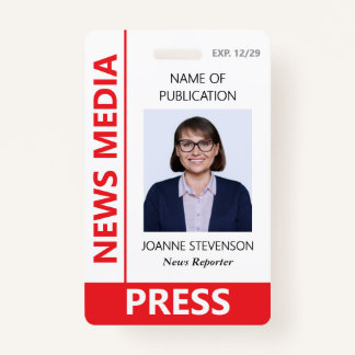 Crachá Red News Media Press Photo