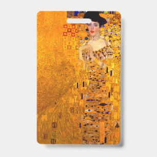 Crachá Retrato de Gustav Klimt de Adele Bloch Bauer