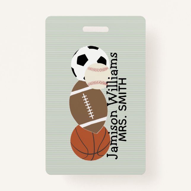 Crachá Rótulos à prova d'água para desportistas verdes (Frente)