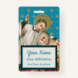 Crachá Rua Aloysius Gonzaga & Plague Victim (Estilo 2; M0