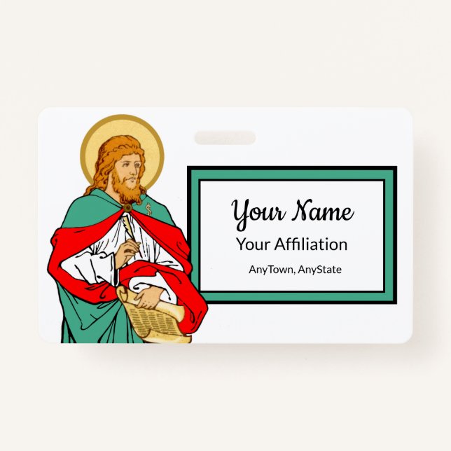 Crachá Rua. Luke, querido Médico (RLS 08; MedVers.) (Frente)