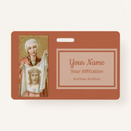 Crachá Rua. Verônica de Jerusalém (JM 60; Estilo2)