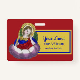 Crachá Ruas. Michael the Arcanel (M 009; Estilo 2)