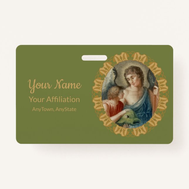 Crachá Ruas: Rafael Arcanjo (M 012) (Frente)