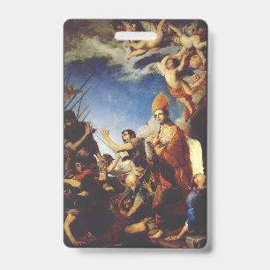 Crachá Santo Januarius, Bispo de Benevento - Belas Artes