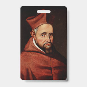 Crachá Santo Roberto Belarmino Padroeiro dos Advogados Ca