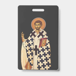 Crachá Santo Timóteo, o primeiro bispo cristão de Éfeso