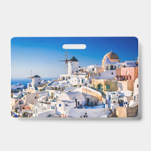 Crachá Santorini 