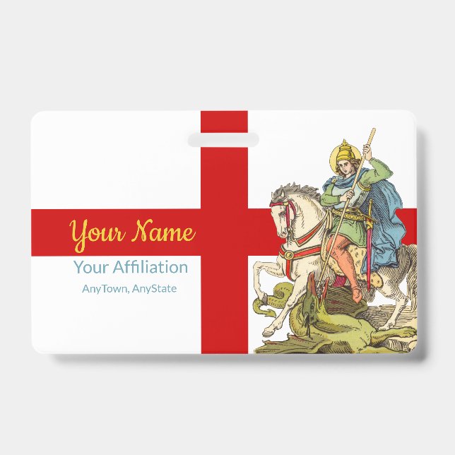 Crachá São Jorge a Cavalo (BS 01) (Frente)