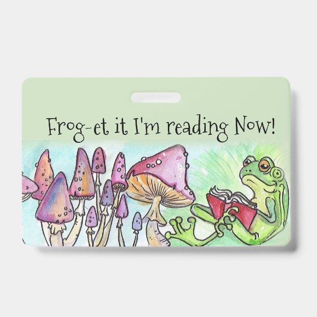 Crachá Sapo-et! Conto do Sapo para Leitura (Frente)