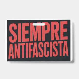Crachá Sempre Antifascista