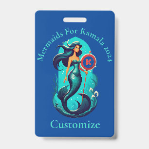Crachá Sereias Para Kamala 2024 Thunder_Cove