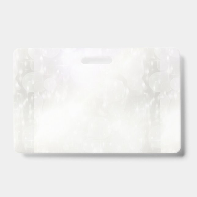 Crachá Seu Design Aqui - Personalizado (Frente)