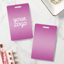 Seu logotipo e ombre moderno simples | Roxo