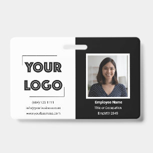 Crachá Seu Logotipo Personalizado de Marketing Empresaria