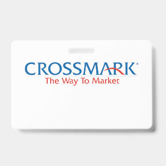 Crachá seu nome aqui crossmark