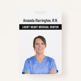 Crachá SEUS crachás DE TEXTO E FOTO