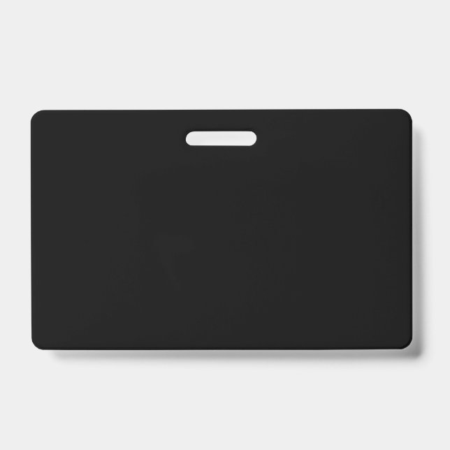 Crachá Silhueta de Gato Preto Minimalista (Frente)
