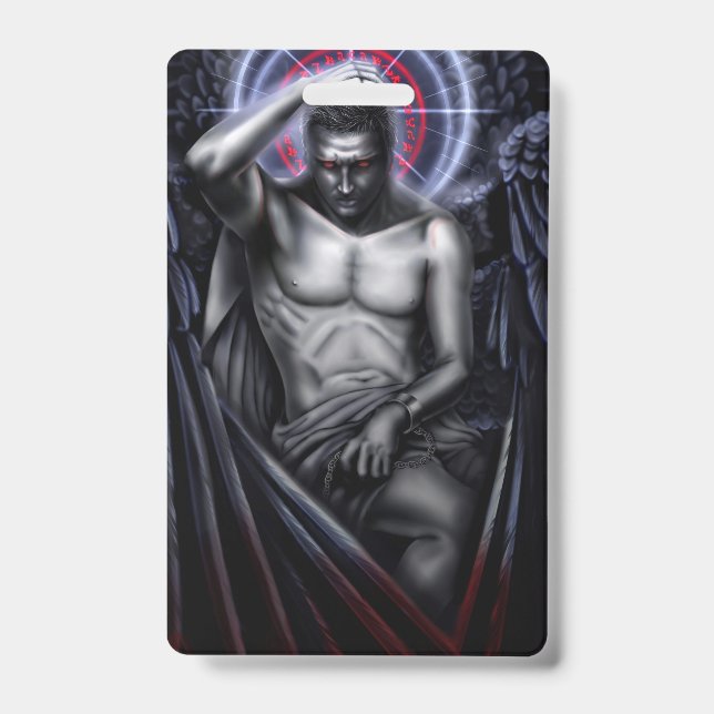 Crachá Simpatia Pelo Diabo Caída (Frente)