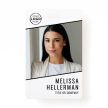 Simple Company Logo Employee ID