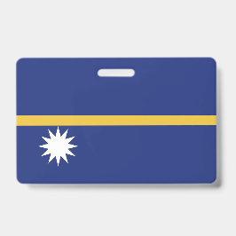 Crachá Sinalizador Nauru
