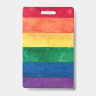 Crachá Sinalizador orgulho gay Arco-Íris