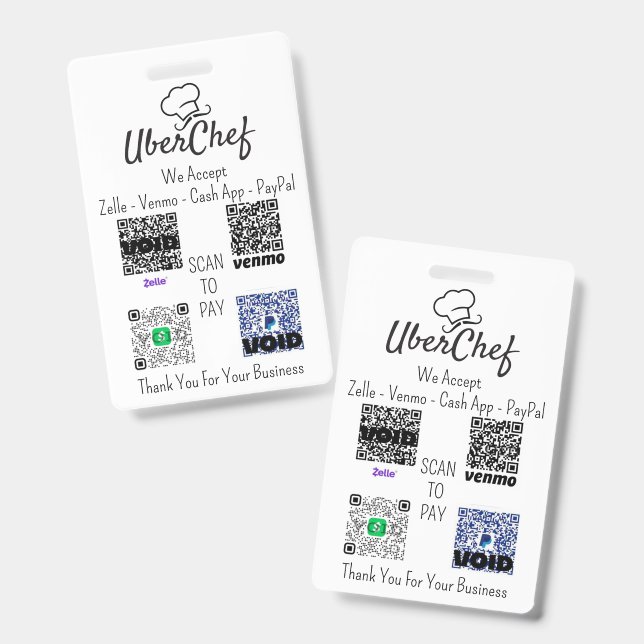 Crachá Sistema De Pagamento Sem Casas Para Festivais E Ev (Frente e verso)