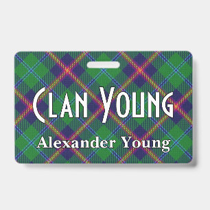 Crachá Snappy Clan Young Tartan