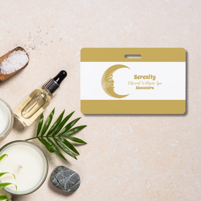 Crachá Sol & Lua Celestial Holístico (Criador carregado)