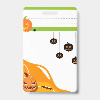 Crachá Spooky Halloween Button Pin – Cute Ghost Badge | T