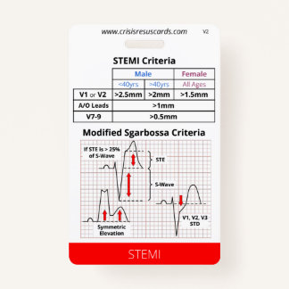 CRACHÁ STEMI/ECG de alto risco