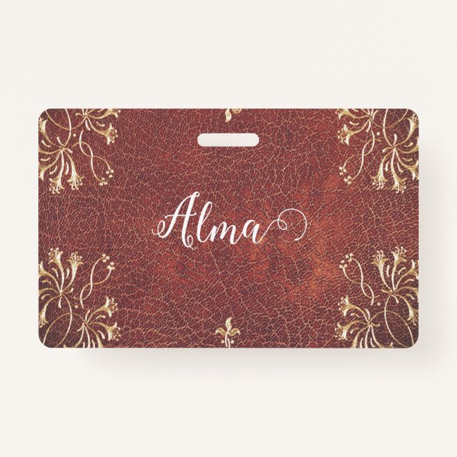 Crachá Sucatas de mel de ouro - personalizadas (Frente)