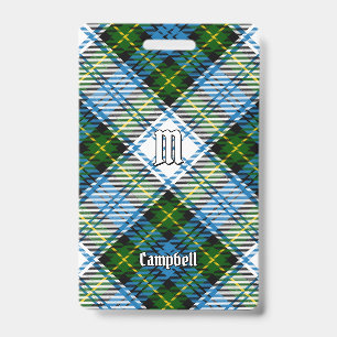 Crachá Tartan de Vestido Campbell
