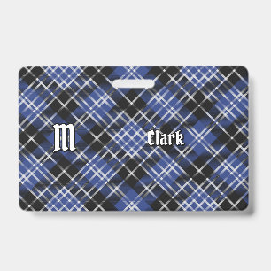 Crachá Tartan do Clã Clark