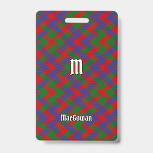 Crachá Tartan do Clã MacGowan