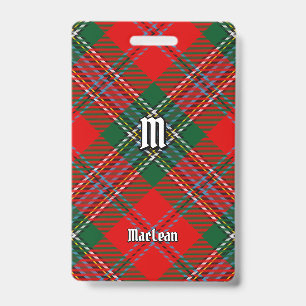 Crachá Tartan do Clã MacLean